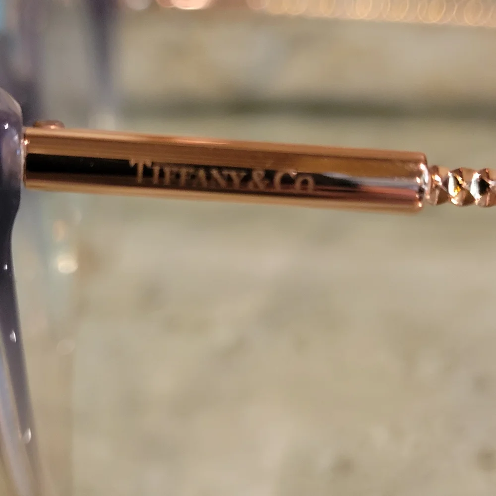 Tiffany & Co TF 2206 Cat Eye Perscription Frames Only Rubedo Ombre Luxury #104